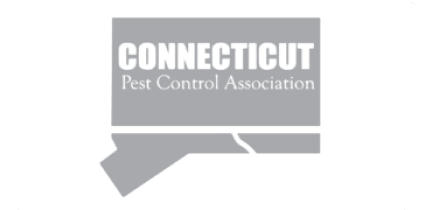Connecticut pest control association logo with a geographically inspired design.