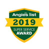 Angie's list 2019 super service award in Geo.