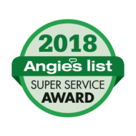 Angie's list award for exceptional service in Geo.