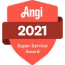 Anggi wins the 2021 super service award in Geo.