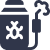 A gas can icon with a geo-inspired design on a green background.